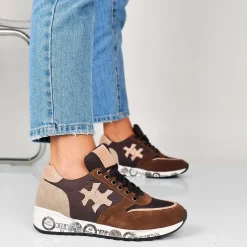 Seraphine - Sneakers Donna Vera Pelle Made In Italy