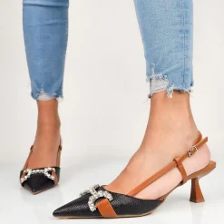 Svetlana - Decollette Slingback