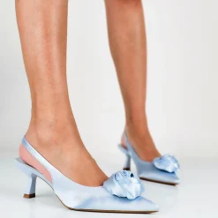 Teresa - Decollette Raso Slingback