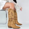 Vera - Stivali Texani Donna Gambale Laserato