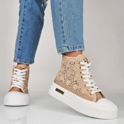 Vesper - Sneakers Donna Alte Macrame`