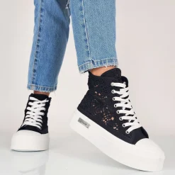 Vesper - Sneakers Donna Alte Macrame`