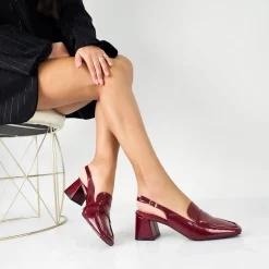 Zyra - Decollette Slingback Tacco Largo