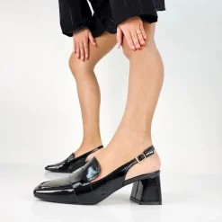 Zyra - Decollette Slingback Tacco Largo